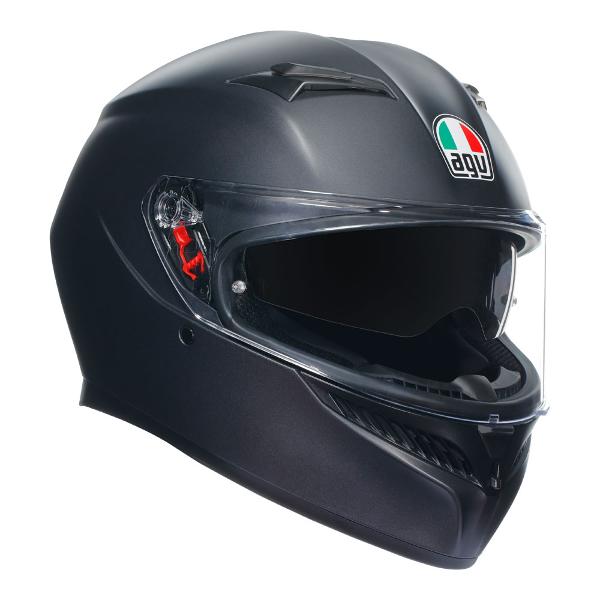 AGV K3 MATTE BLACK HELMET